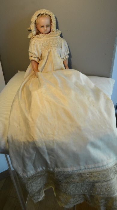 Wachsbaby Seidenkleid Wachsbaby Seidenkleid